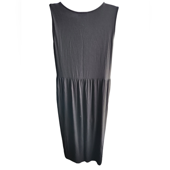 J Jill Midi/Maxi Black Sleeveless Stretchy Dress Size PS - Picture 2 of 3